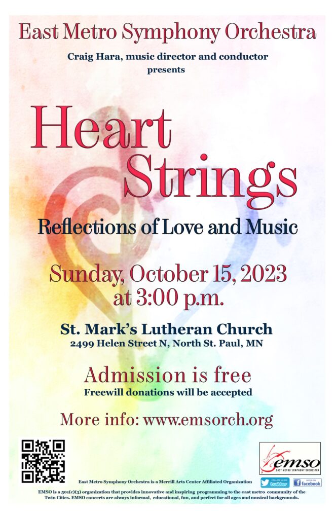 Heart Strings: Reflections of Love and Music - East Metro Symphony